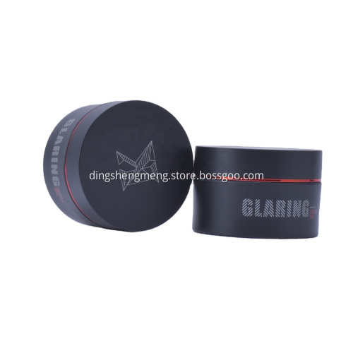 Jar 100ml Screw Black Cup Luxury Cosmetic